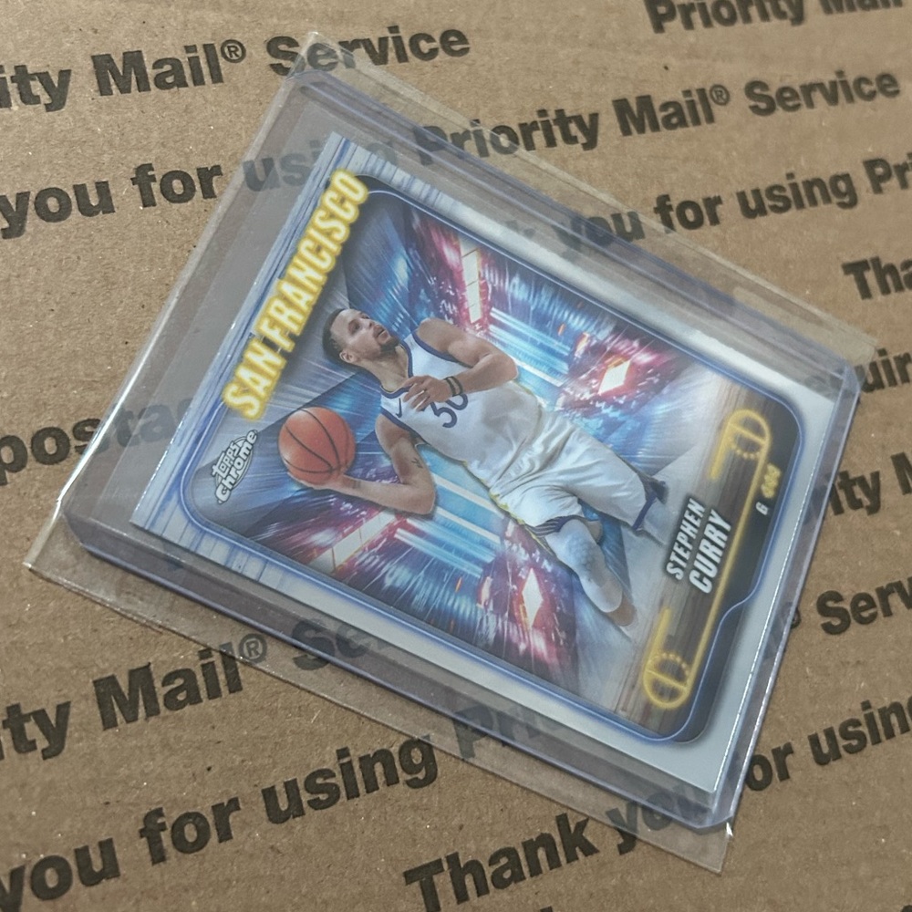 Stephen Curry ‘25 Topps Chrome Card No. 187 - Picture 2 of 5